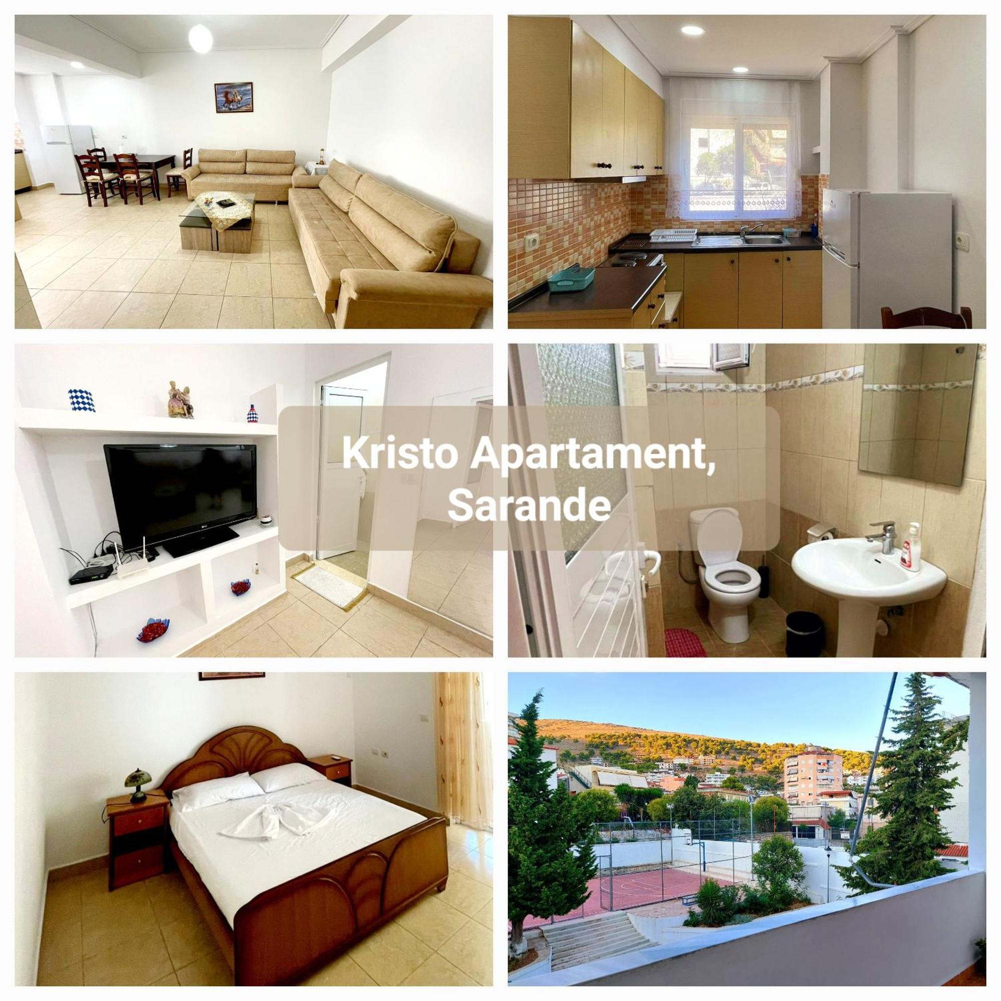 Kristo Apartament, Sarande 아파트 외부 사진